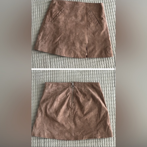 Blank NYC FAUX SUEDE SKIRT - Picture 4 of 6